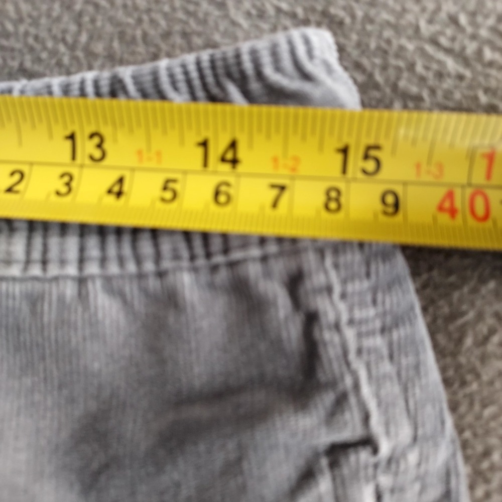Vuori Optimist Corduroy Short Mens Size Small Gray 8" Athletic Stretch V385 - Picture 10 of 13